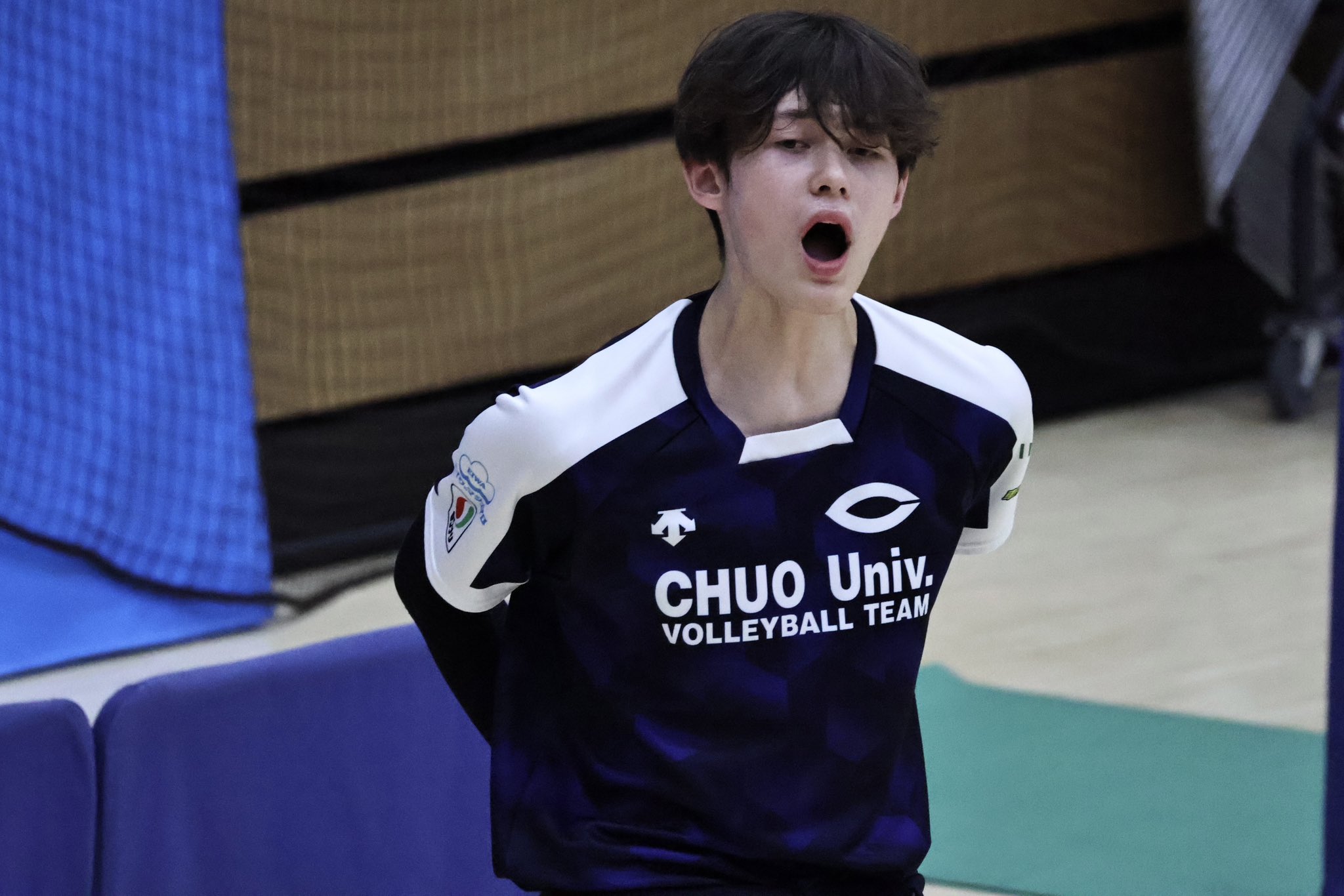 中央大学 天理大学 男子バレーボール部 エキシビションマッチ 記念T