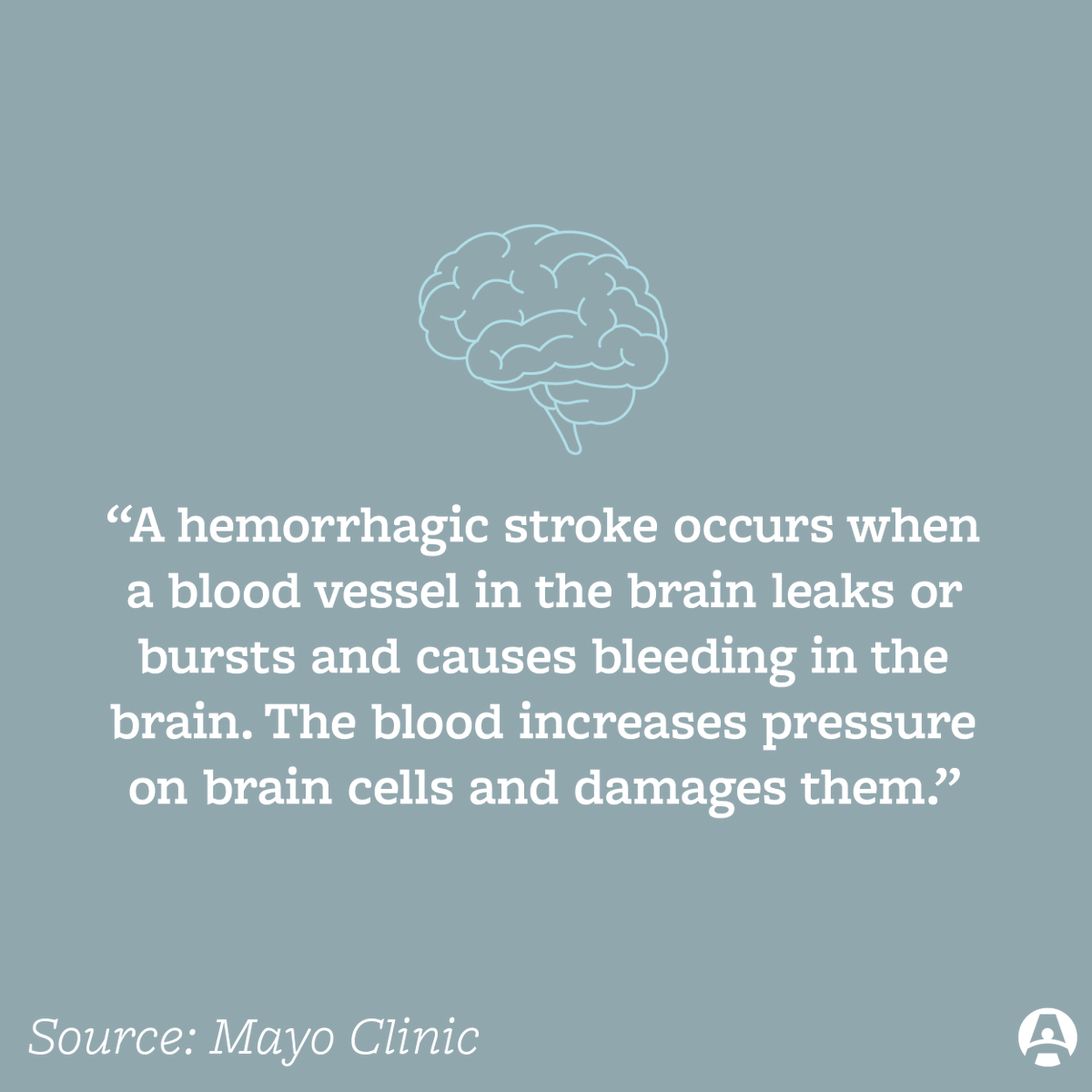 It's #StrokeAwarenessMonth! A stroke occurs in the brain, and is the 5th leading cause of death in the United States. Learn about the two main categories of #stroke by swiping through this post. If you experience symptoms of a stroke, call 9-1-1 immediately.