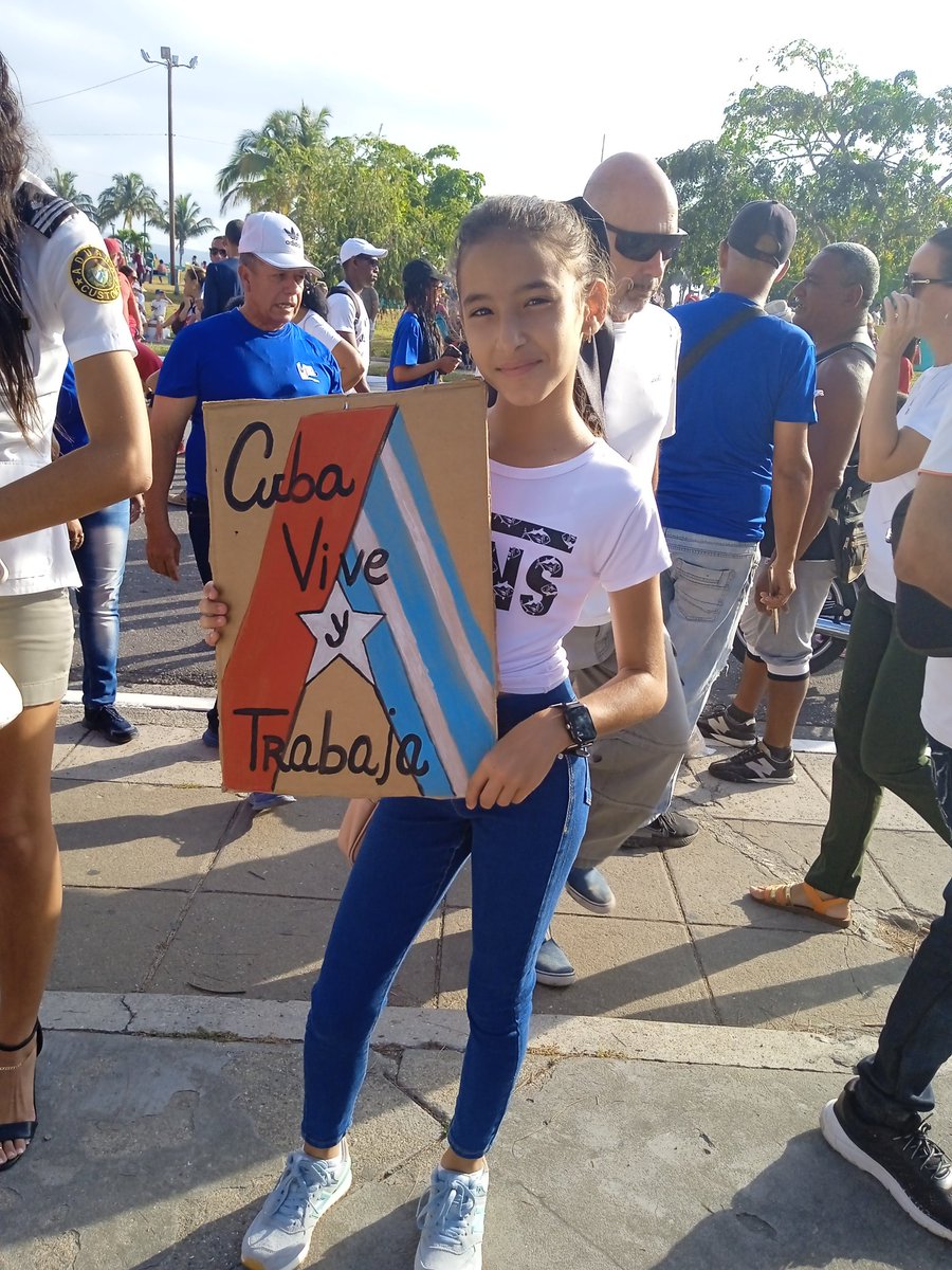 #CubaViveYTrabaja #1Mayo2024 #UnLatidoPorCuba
#AduanaMatanzas