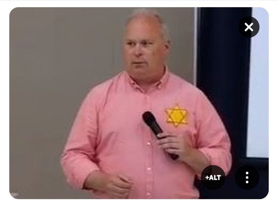 @WAGOP Does #JimWalshIsAntisemitic cut out his gold stars in bulk, or just for each event he is attending? If he buys them, does he at least get a bigot discount?