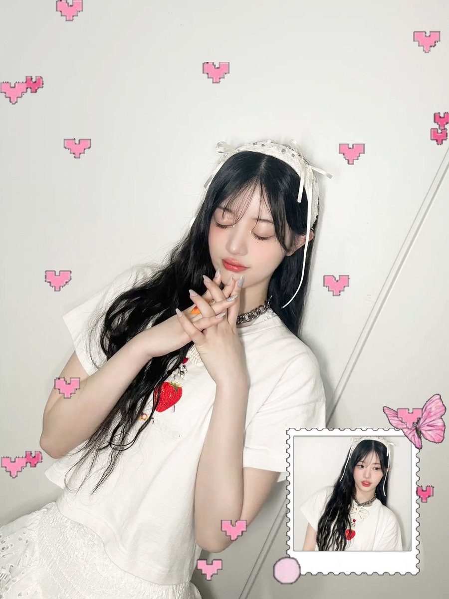 minyu's tweet photo. Guess what’s the cutest thing on this page? It’s me, of course! Look, I’m rocking the bunny look! This headband? Totally adorable, right? Some people even say I’m like a living doll, and you know what? I totally agree! https://t.co/S75jaeK6NR