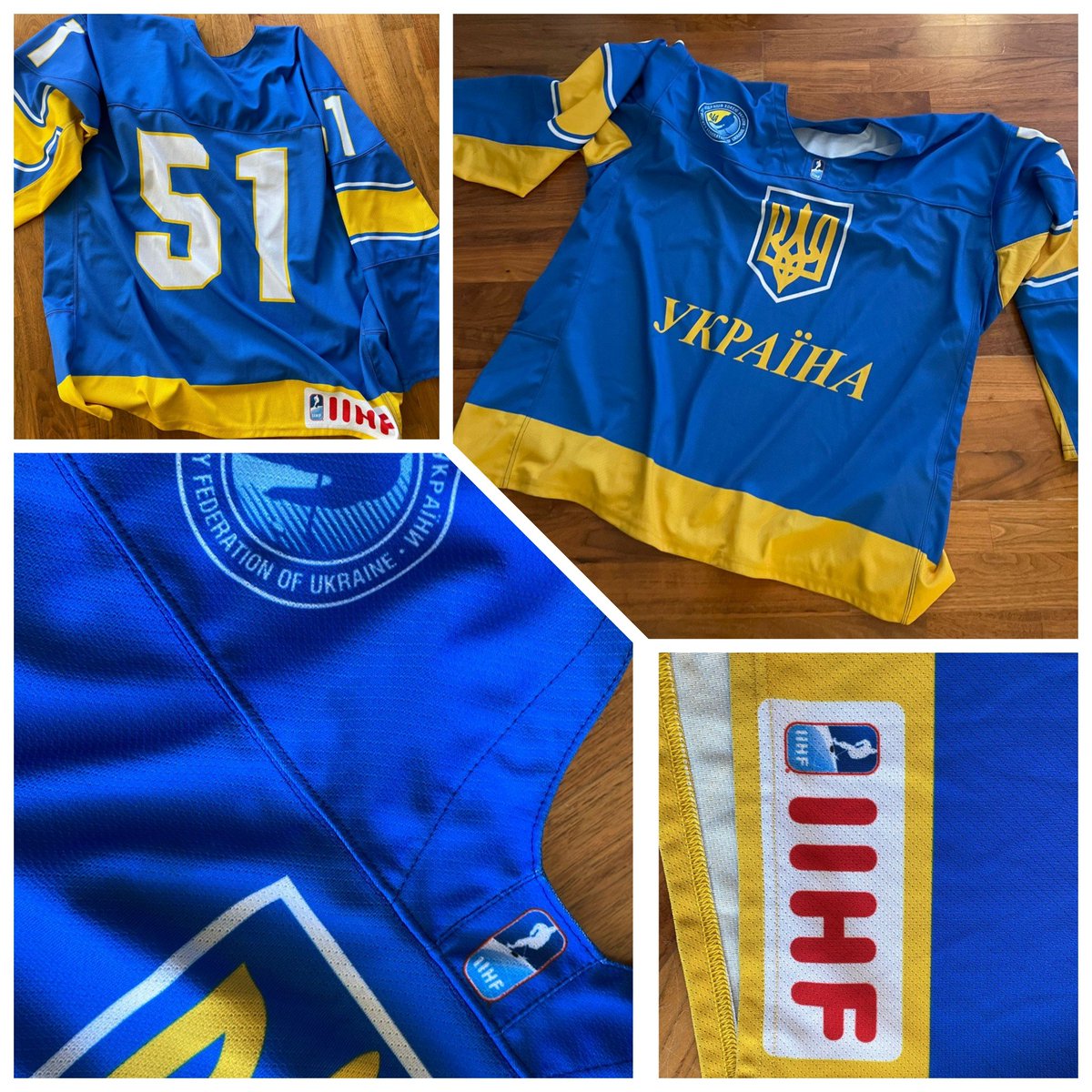 The Ice Hockey World Championships are starting soon in Czechia. Now we offer a fantastic opportunity to wear an appropriate jersey for the occasion. The jersey was donated to us by @SarahAshtonLV (size 56). Highest bid will win and all proceeds will go to @ambulances4U