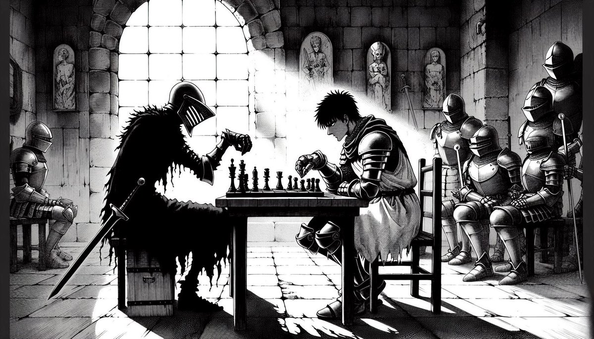 Good morning knights,who likes chess? ♟️ 🤍 

#cardano #ada #CNFT
