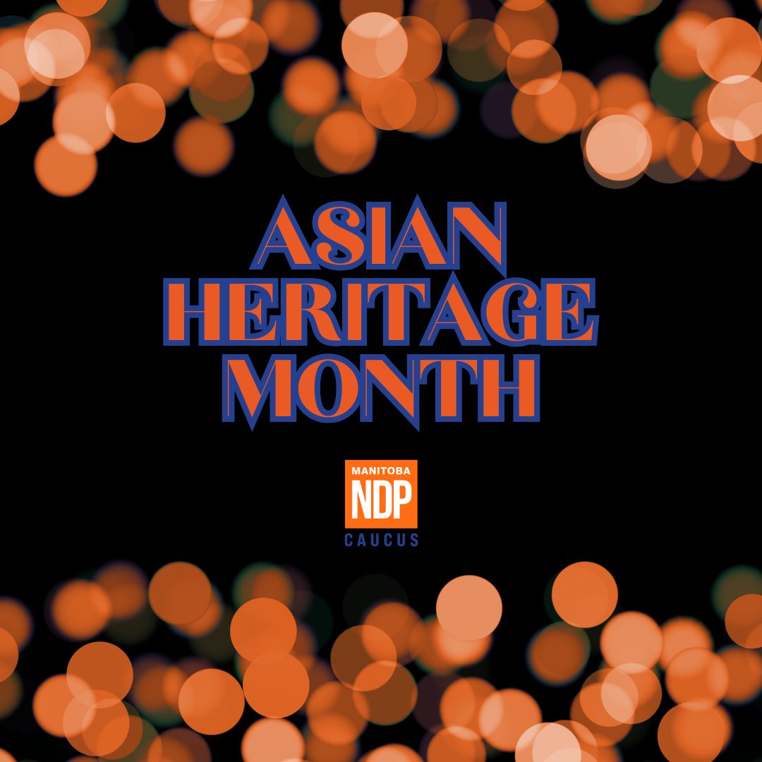 Asian Heritage Month #mbpoli