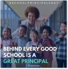 Happy School Principals Day! We celebrate and appreciate all school principals do to ensure the success their schools and students. #schoolprincipalsday