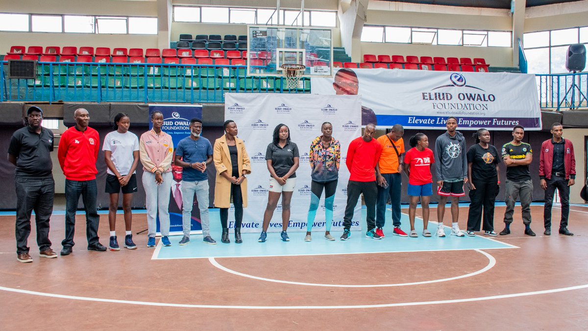 This afternoon, in my capacity as the Patron of the Eliud Owalo Foundation, I had the honour of officially launching the upcoming Eliud Owalo Foundation Invitational Basketball Tournament at the Nyayo Stadium Basketball Gymnasium.