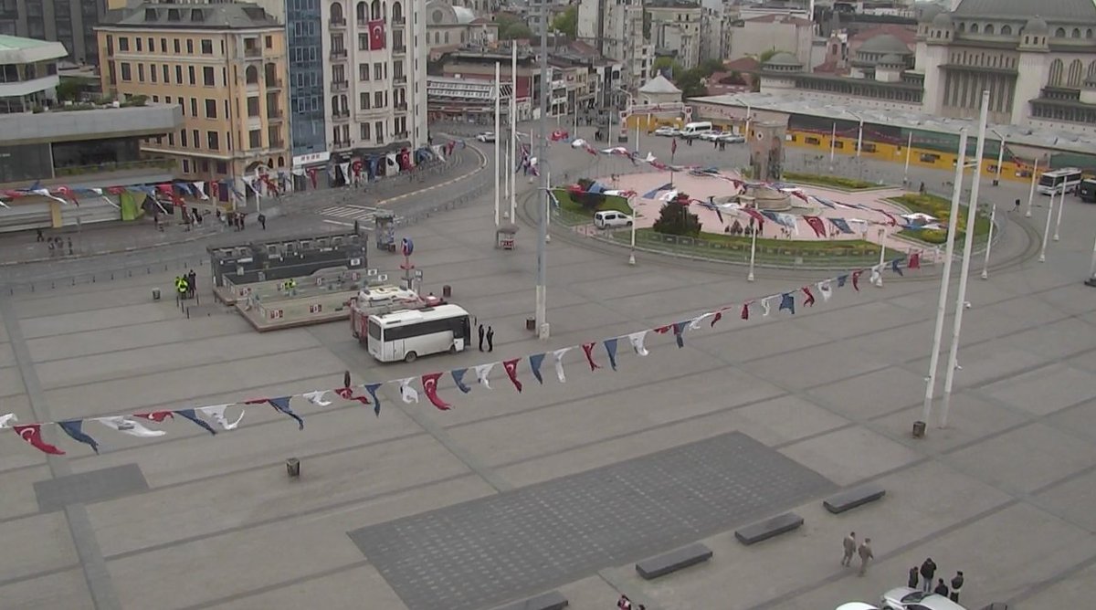An itibarıyla Taksim Meydanı. 
#1MAYIS #taksimmeydanı