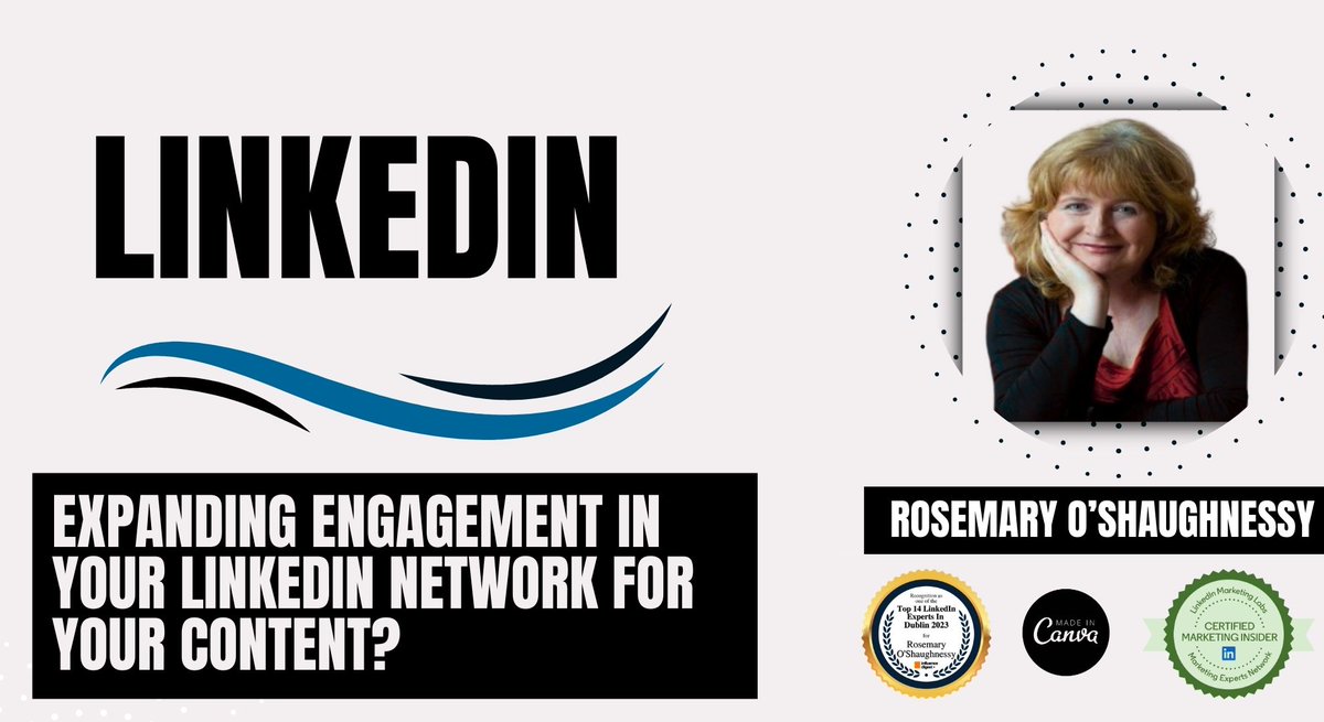 LinkedIn Content Marketing 2024. Are you ready to expand your engagement with your LinkedIn network?

linkedin.com/pulse/expandin…

#LinkedInMarketing #ContentMarketing #freelancers