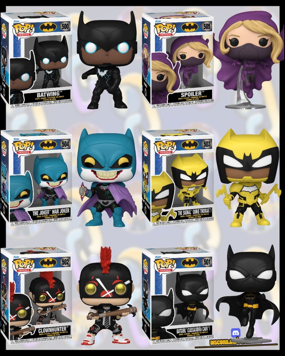 Preorder Batman Warzone Funko Pops at Amazon #ad amzn.to/3JHHIju #batma #batmanwarzone #dcuniverse #dceu #Funkos #Funkopop #Collectibles #Collectible #Popholmes #Funkonews #Funkopopnews #Funkopopvinyl #Funkopops #Popvinyl #Funkofamily #Funkomania #Funkocollector #Toys