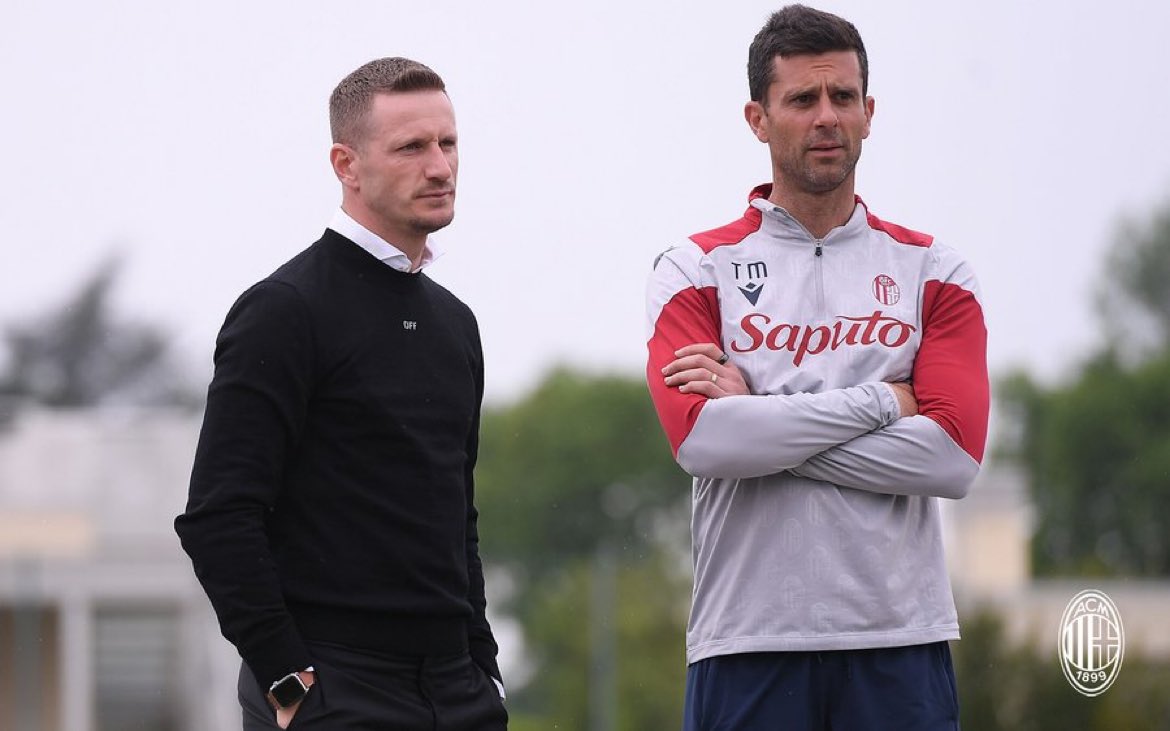 👀 Thiago Motta attends the Primavera match between Bologna and Milan