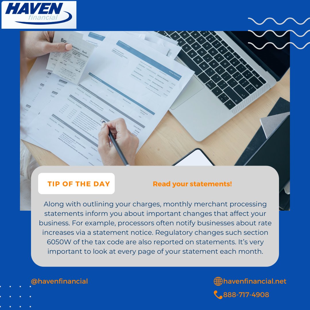 Unlocking the hidden insights within your monthly merchant processing statements is crucial for staying ahead. From rate adjustments to regulatory updates like   section 6050W, every page holds vital information to empower your business decisions.