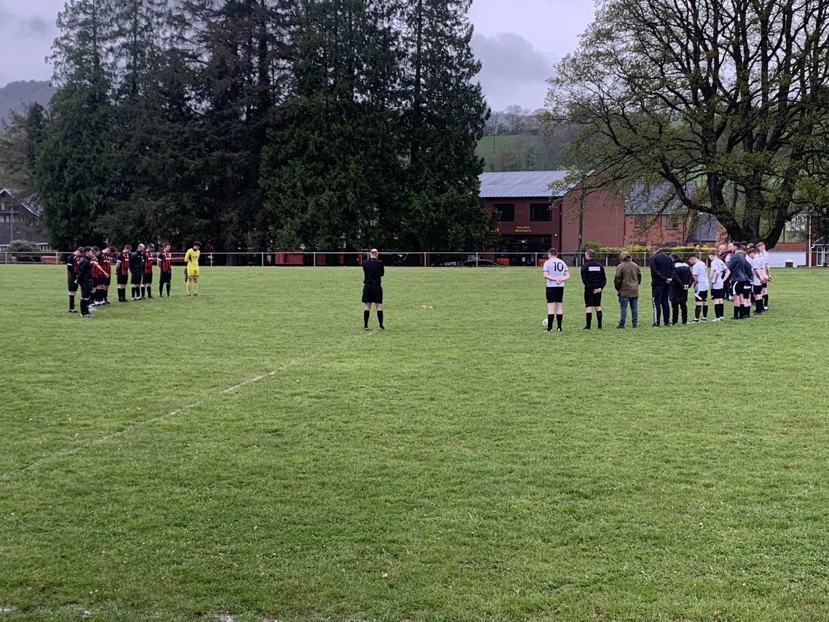 Before kick-off against Bishops Castle yesterday evening, we had a minute’s silence for Rob Thomas, dad of long-serving Llanfyllin Town player, Bryn Thomas. Rest in peace, Rob.❤️