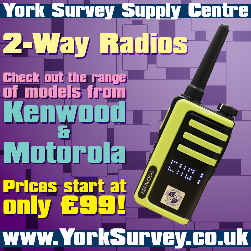 Calling out to draw your attention to our selection of 2-way #radios. We have models to suit every application and budget! 😃 yorksurvey.co.uk/radios-c102x31… #YSSC #survey #construction #DIY #CivilEngineering #archaeology #Radio #WalkieTalkie #overandout