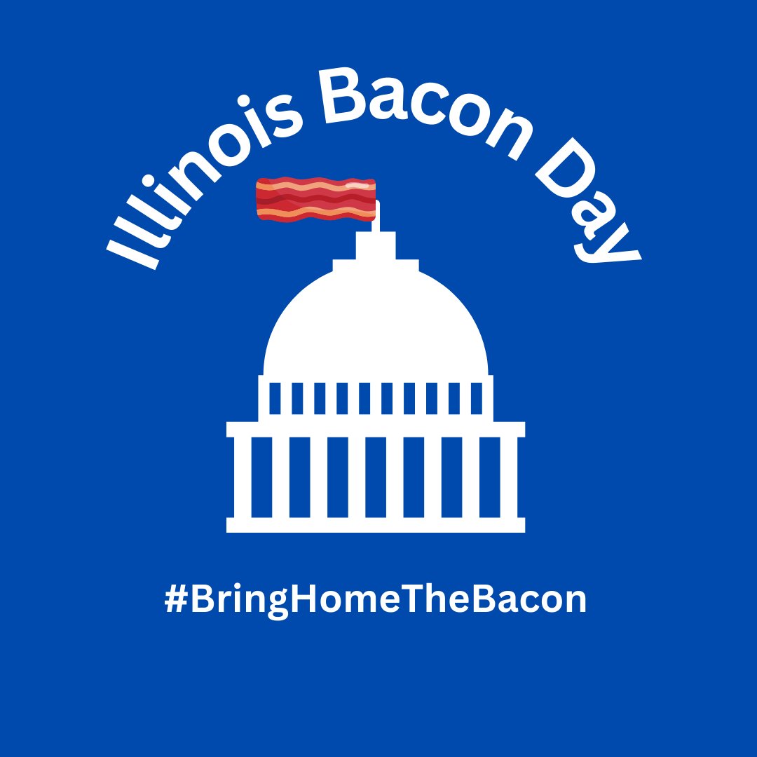 May 1 is Illinois Bacon Day! Our friends at @ilpork are encouraging folks to enjoy their favorite pork products today to help celebrate Illinois’ pork industry. Learn more (via @@wics_abc20): ow.ly/EW8Z50RsQlU #BringHomeTheBacon