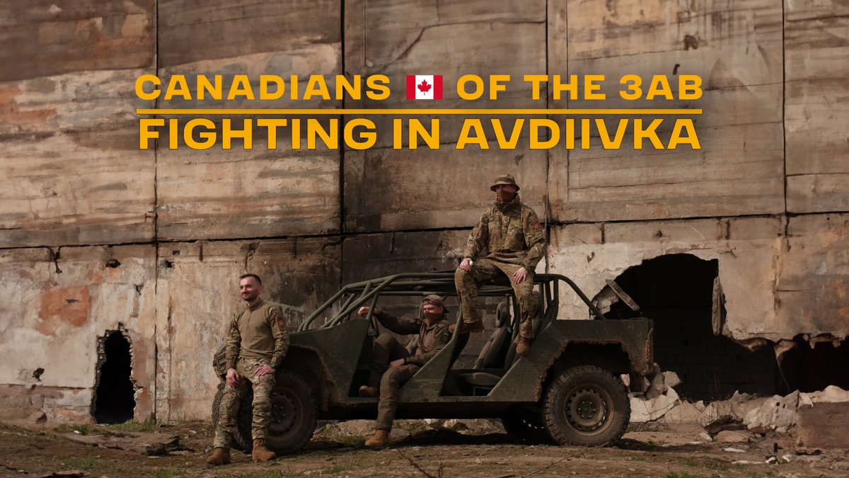 Tomorrow we will release a film about the legionnaires of the 3 Assault Brigade from Canada. Their first operation with the brigade happened to be one of the bloodiest battles of 2024 campaign so far. Truly a baptism by fire
Suscribe to our YouTube channel youtube.com/@ILDUkraine