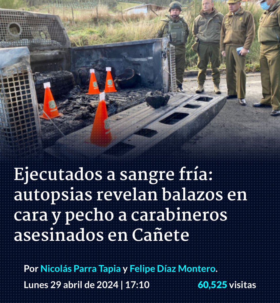 Es un descriterio del Poder Judicial exponer a carabineros a tener que ir a ver cumplimiento de medidas cautelares en zonas rurales complicadas y peligrosas, como es la zona de Cañete, o hasta en Temucuicui, donde al final ni se cumplen. La mejor opción es que queden presos, no