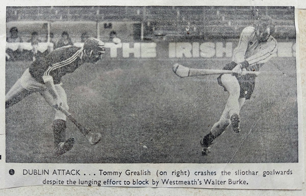 Newspaper report for 1981 hurling league tie Dublin v Westmeath. #gaacollector
