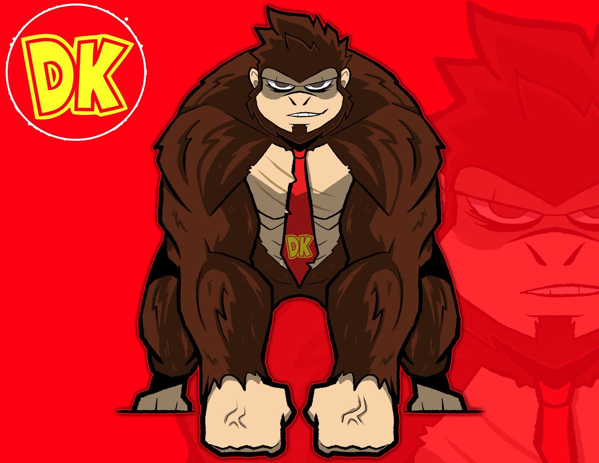 #DonkeyKong I had commissioned from @Vad_Arts!