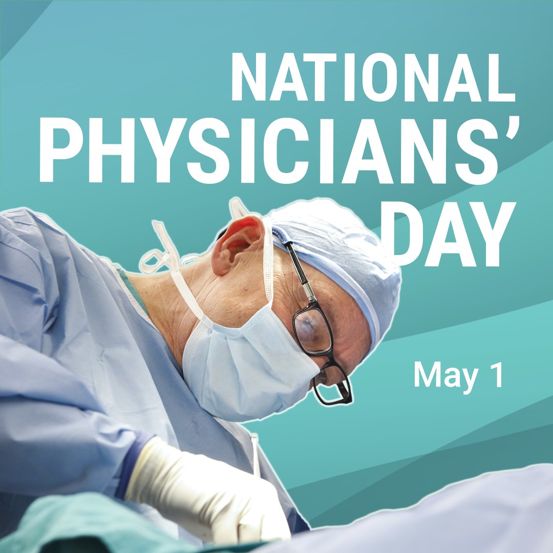 May 1 is National Physicians' Day – an opportunity to recognize Nova Scotia’s doctors and all they do for their patients and communities. Thank you!
