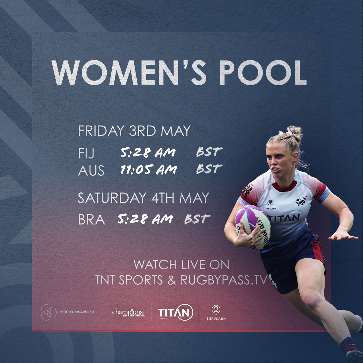 Our Singapore Pool Fixtures 🇸🇬 Watch live on TNT Sports & Rugbypass.tv 📽️ #GB7s #HSBCSVNS #HSBCSVNSSGP #RoadToParis