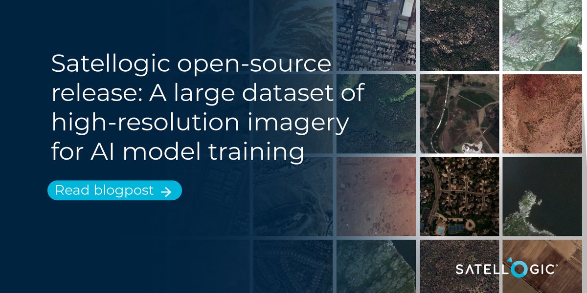 Access open Satellogic high-resolution satellite imagery to test and train your #AI models.

We're excited to announce the release of an open dataset with more than 6 million Satellogic images to help advance the development and use of foundation models for geospatial