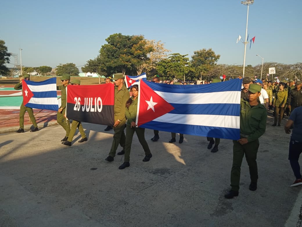 Expresiones de júbilo mueven las celebraciones por el 1 de Mayo, jornada en la que los avileños suman sus voces a la Isla toda en respaldo a nuestro proyecto social.#PorCubaJuntosCreamos
#CiegodeAvila  @JHGcasanova
@fernandezarcia @Gg_2014Sandra
@chamberohoy @ivanc73
@FctGallardo