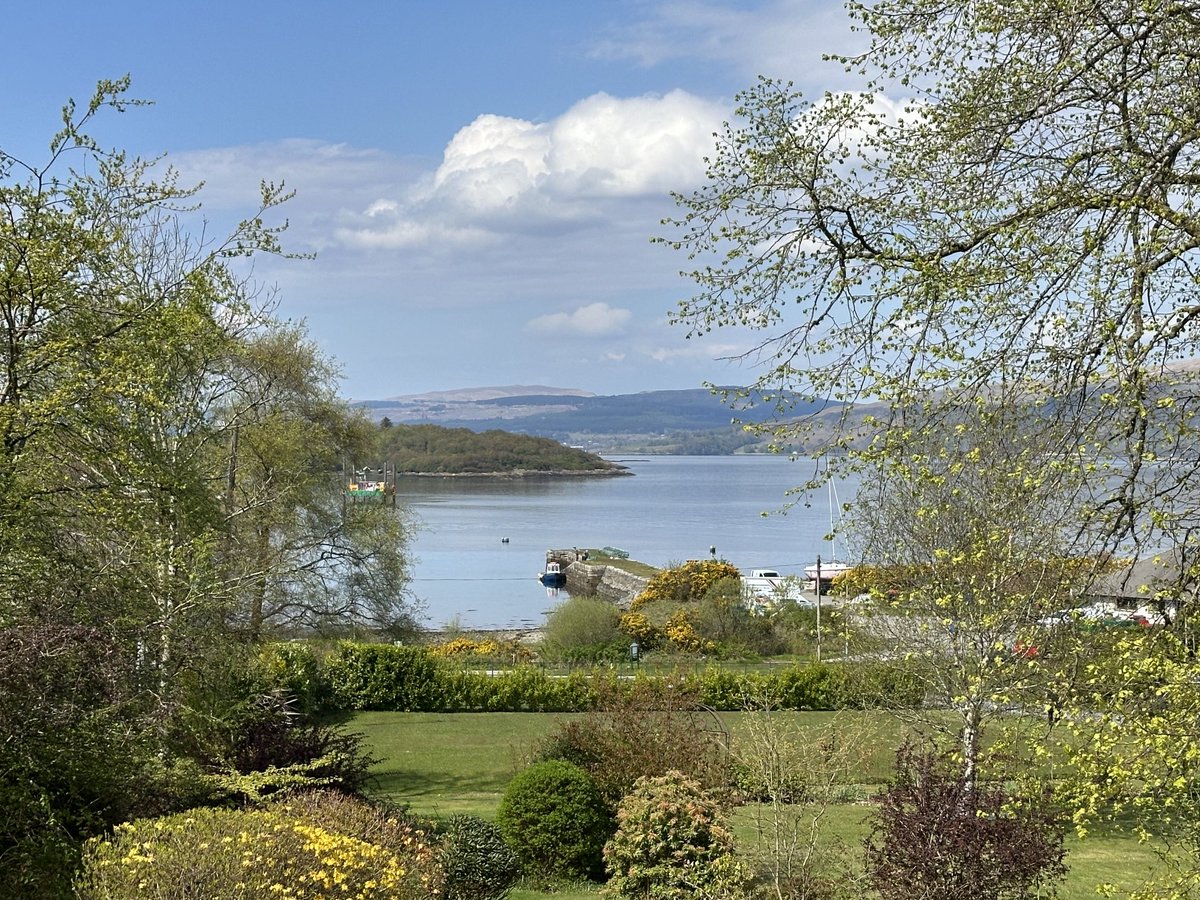 Not a bad view from the office #mull #guesthouse #bookdirect