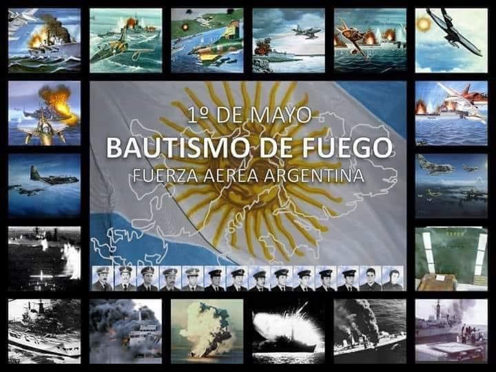 Hoy 1° de Mayo 'BAUTISMO DE FUEGO' de la Fuerza Aérea Argentina
@FuerzaAerea_Arg 
#FAA #BautismoDeFuego