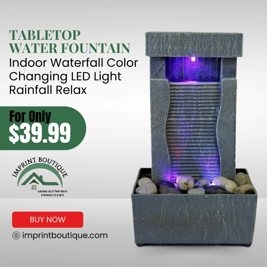 Bring the calming ambiance of nature into your home. 🌊✨ 

Enhance your space now!

Click below to Order! 
🌐imprintboutique.com/product/tablet…

Visit our Website for more!
🌐imprintboutique.com

#ImprintBoutique #LuxuryRedefined #CustomerFirst