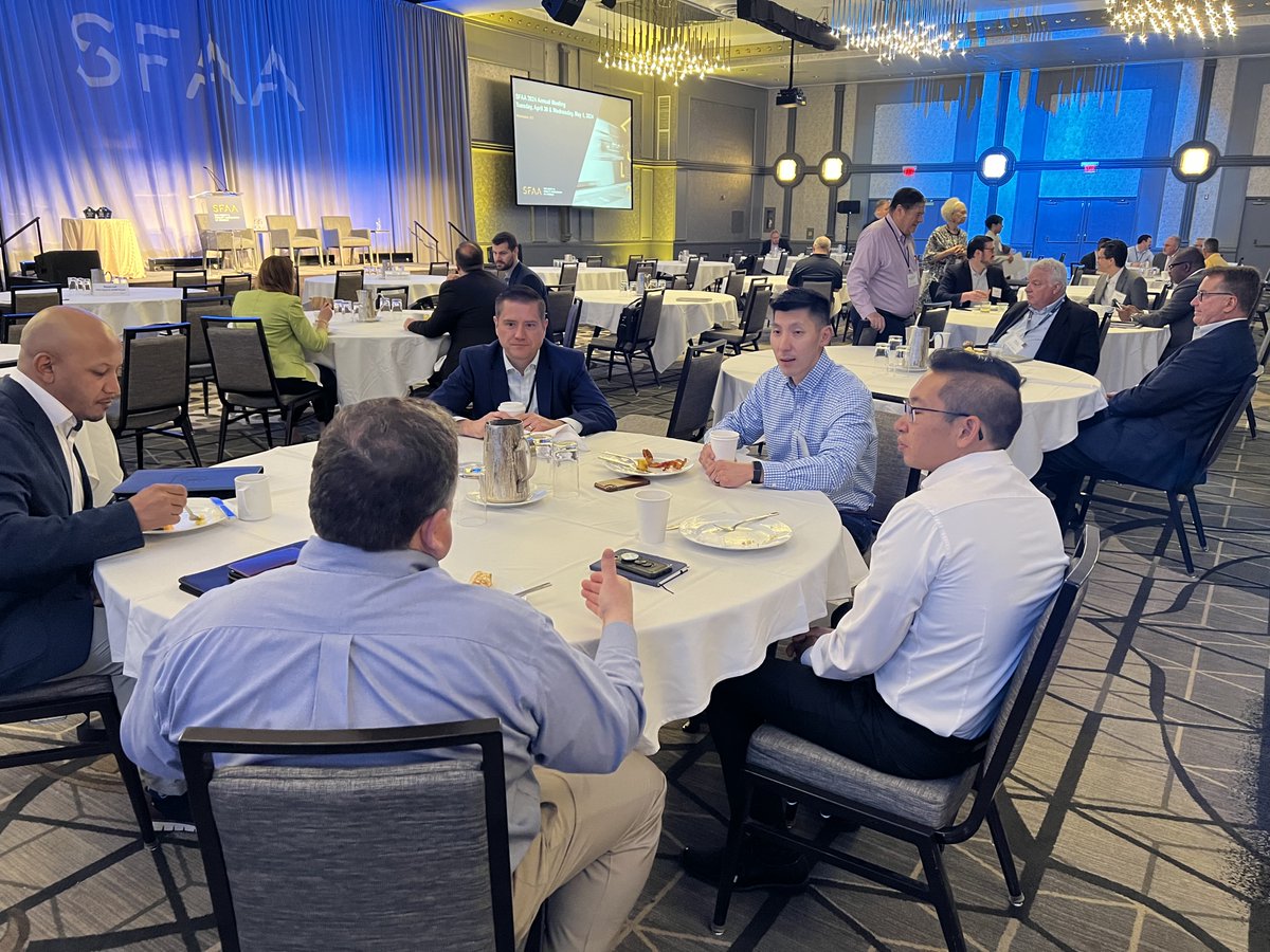 SuretyFidelity's tweet image. Fueling up for Day 2 and the General Session at the 2024 Annual Meeting!
#SFAA #AnnualMeeting