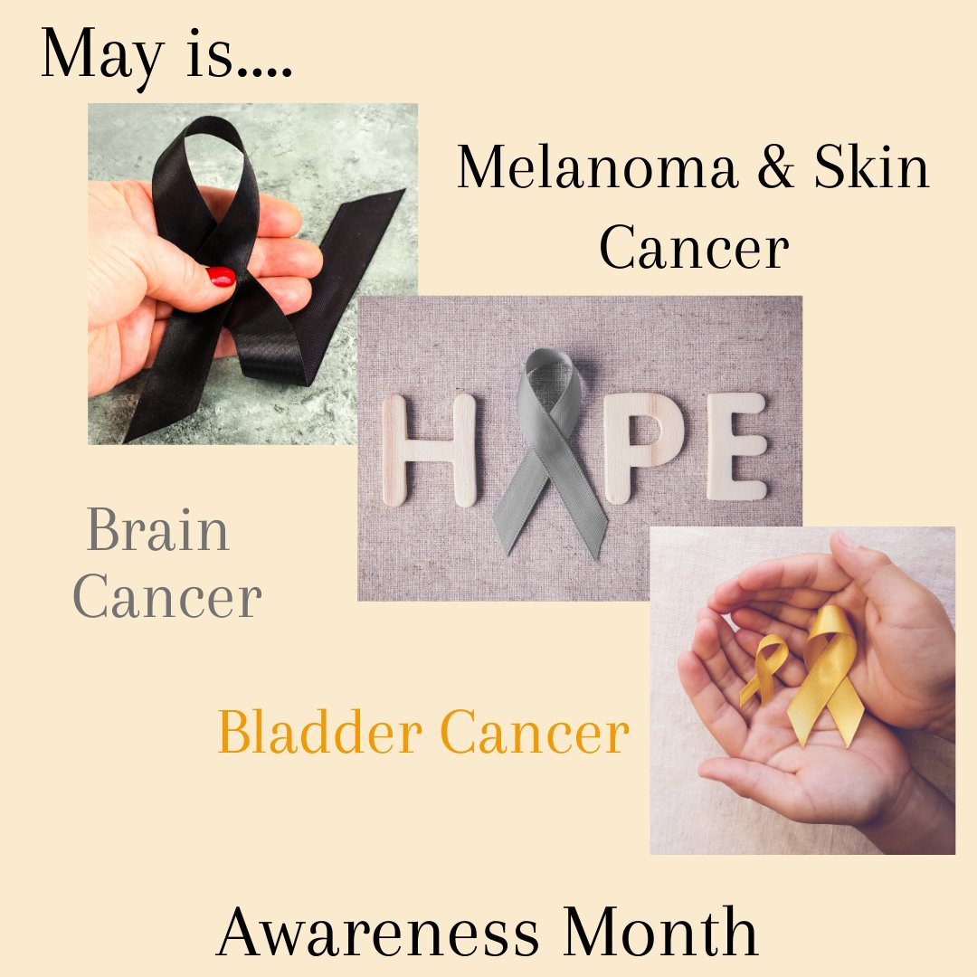 May is Melanoma, Skin cancer, Brain cancer and Bladder cancer awareness month. W.A.Y.S. We Are Your Support Inc. walking with you through your cancer journey and beyond. Email support@weareyoursupport.com #CancerResource #CancerSupport #Sutterhealth #Kaiserhealth #UCDavishealth