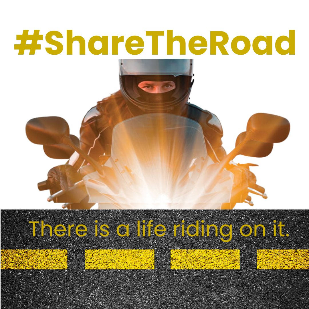 As the weather slowly warms up, more and more people will be out on motorcycles. Drivers are reminded to #SharetheRoad. Watch out for cycles and do not crowd them. Also, do not blow your grass clippings into the road. They are slippery under motorcycle wheels. @AAAClubAlliance