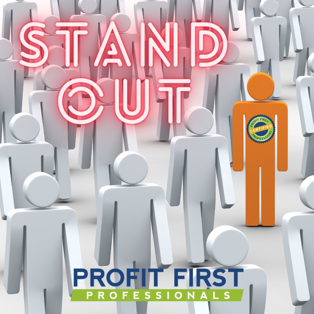 It's possible- you can stand out from the crowd AND do the kind of advisory work you love! #WednesdayWisdom #StandOut #ClientAdvisoryServices #CAS #DoWhatYouLove #Advisor #BusinessCoach #Profit #Income #Revenue #BusinessOwner#ProfitFirst #ProfitFirstProfessionals