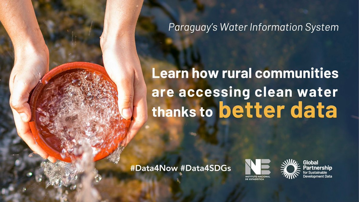 In Paraguay, the Water Information System provides better data to help identify which communities need support to access water. 🚰 Read how this is improving vulnerable communities' lives + learn more about the partnership w/ @INE_Paraguay @SenasaPy 🔗 bit.ly/3Qpyxru