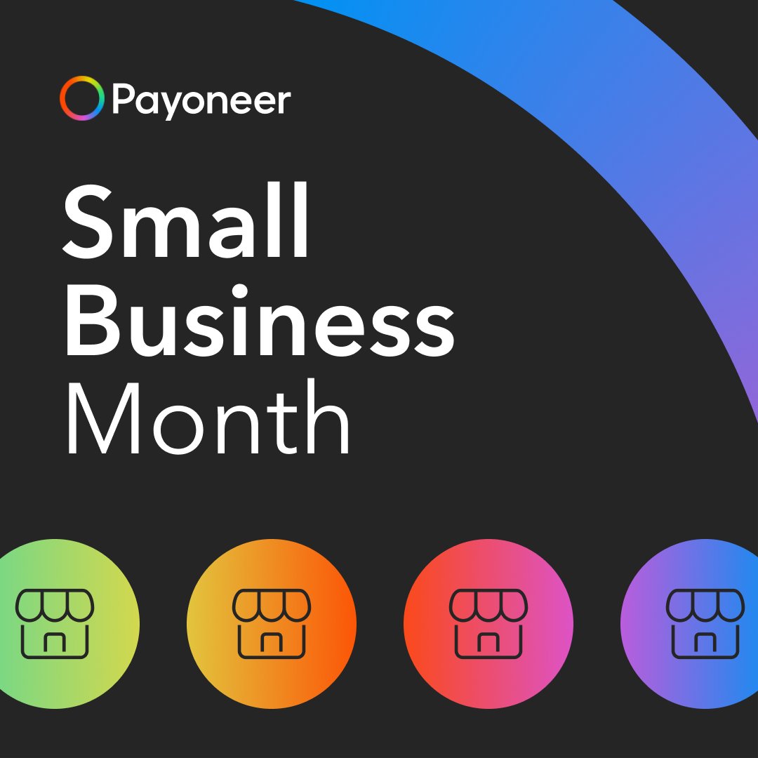 At Payoneer, we're honored to join the celebration of the incredible contributions made by SMBs this #SmallBusinessMonth 🎉 To all our small business clients: THANK YOU for trusting us to be a part of your journey.✨ Let's continue to grow together and make a lasting impact! 🚀