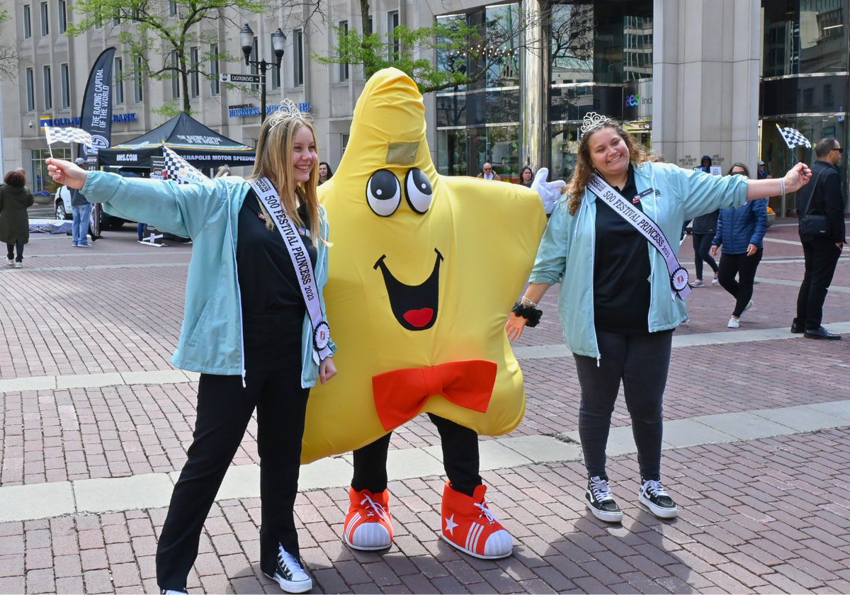 The 500 Festival Kickoff to May, presented by @STARFinancial, is TODAY! Celebrate the start of the greatest month in Indiana with us. 📍 Monument Circle from 11 am - 1 pm Come pick up prizes from exhibitors, take photos with the 2024 Festival Cars, and much more! #MayKickoff