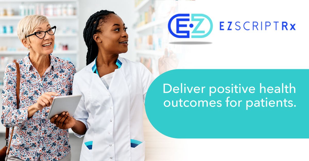 At EZSCRIPTRx, we believe health care is on the verge of a transformative change — and pharmacists will play a critical role. Their expertise in medication management can deliver positive health outcomes for patients. 

bit.ly/4aS04u7 

#PharmacyTechnician #Pharmacist