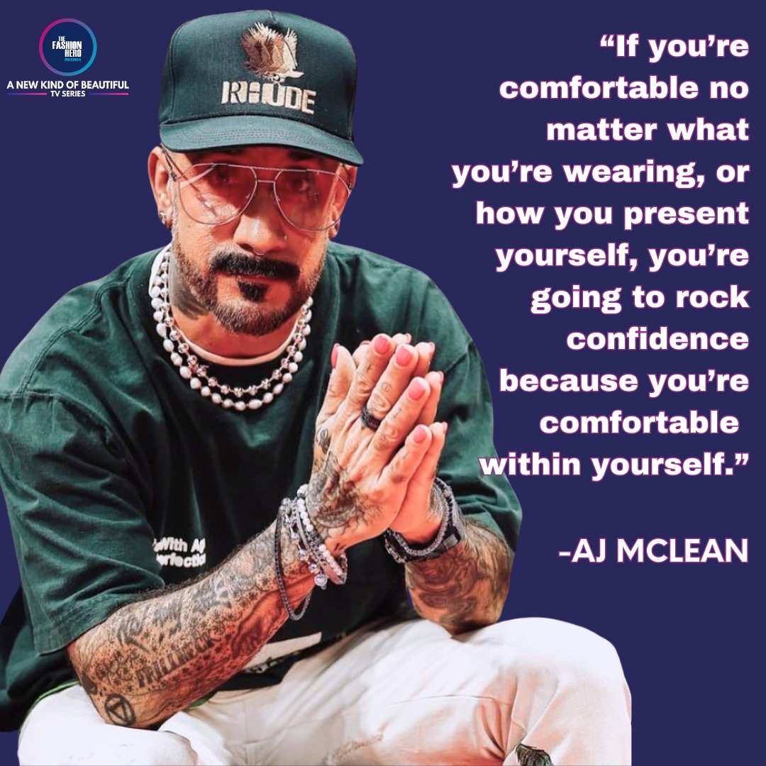 Elevate your confidence with AJ McLean on The Fashion Hero - where being comfortable in your own skin is the ultimate fashion statement! 💃🕺

👉️ Register at thefashionhero.com for next season.

#ajmclean #bsb #backstreetboys #backstreetback #tvshow #castingcalls