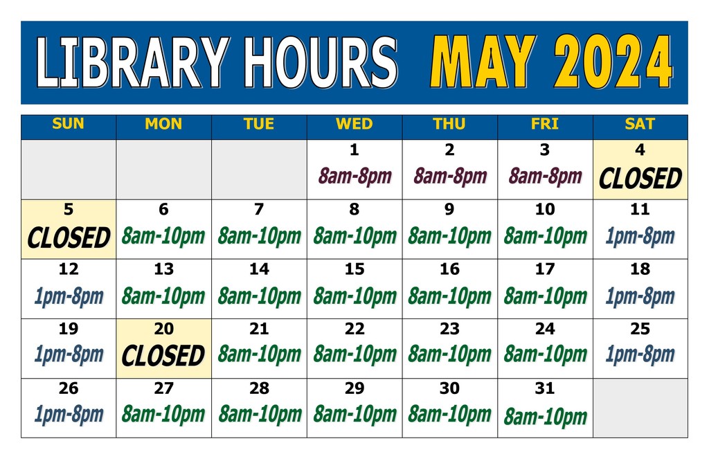Good morning May! 🌼 View all hours: leddy.uwindsor.ca/hours