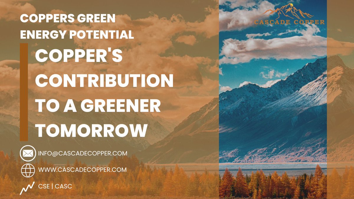 With its exceptional conductivity and recyclability, copper plays a vital role in advancing renewable energy solutions, driving us towards a more sustainable future. 

Visit our website to find more information: zurl.co/1OWc 

#Copper #Stocks #Mining #Investment