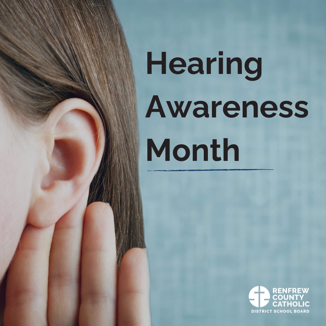 May is Hearing Awareness Month, and on May 15th, RCCDSB will be celebrating Dress Loud Day! 📢 Students and staff can participate by wearing their wackiest, loudest, and wildest clothing to raise awareness for children with hearing loss!💙More info: brnw.ch/21wJlLi