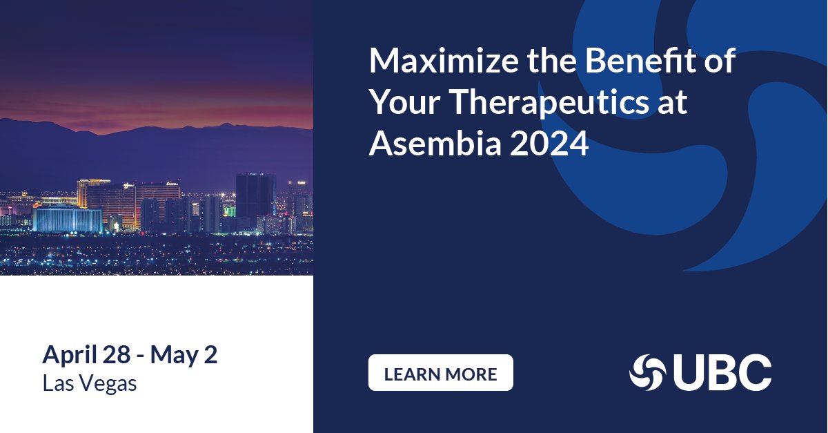 Asembia 2024 is almost over! Don't miss your chance to connect with UBC's patient access experts in-person. Get in touch to go over the difference we make for your patients and your brand: hubs.li/Q02vd6Cg0

#PatientsFirst #Asembia24 #Pharma #Asembia2024