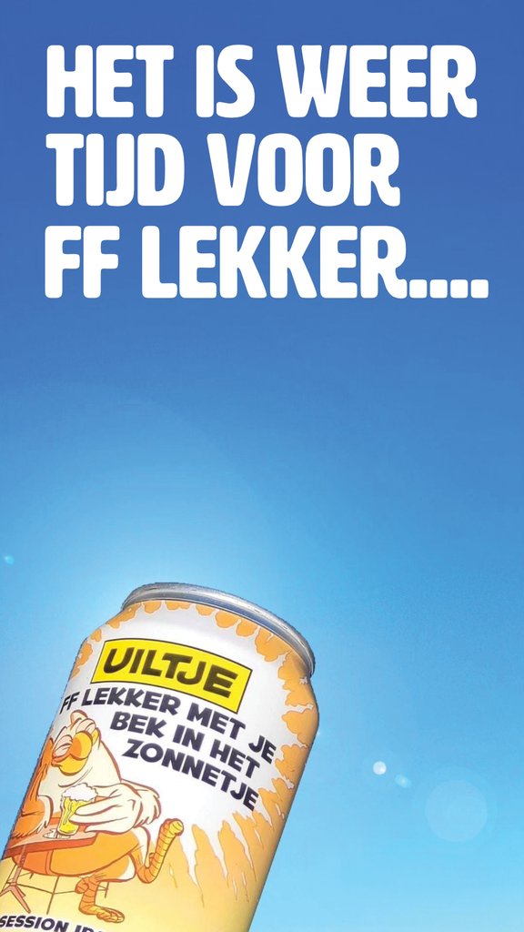 Finally, the sun is shining bright, and it's time to soak up those rays with a cold one! 🌞☀️There is no better time to sit ff lekker met je bek in het zonnetje with a 'FF Lekker Met Je Bek In Het Zonnetje'! Cheers to sunny days and good vibes! 🍻

👉️ uiltjebrewing.com/product/ff-lek…