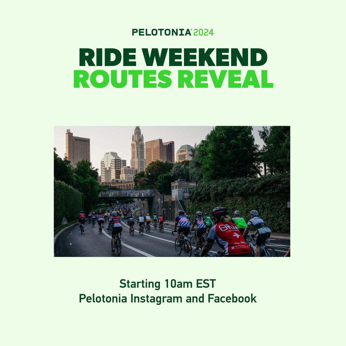 Ride Weekend Routes are here! 🎉 Stay tuned to our Instagram & Facebook accounts as we deep dive into each route at the top of every hour from 10am-4pm. All route info can be found at pelotonia.org/ride-weekend. #EndingCancer