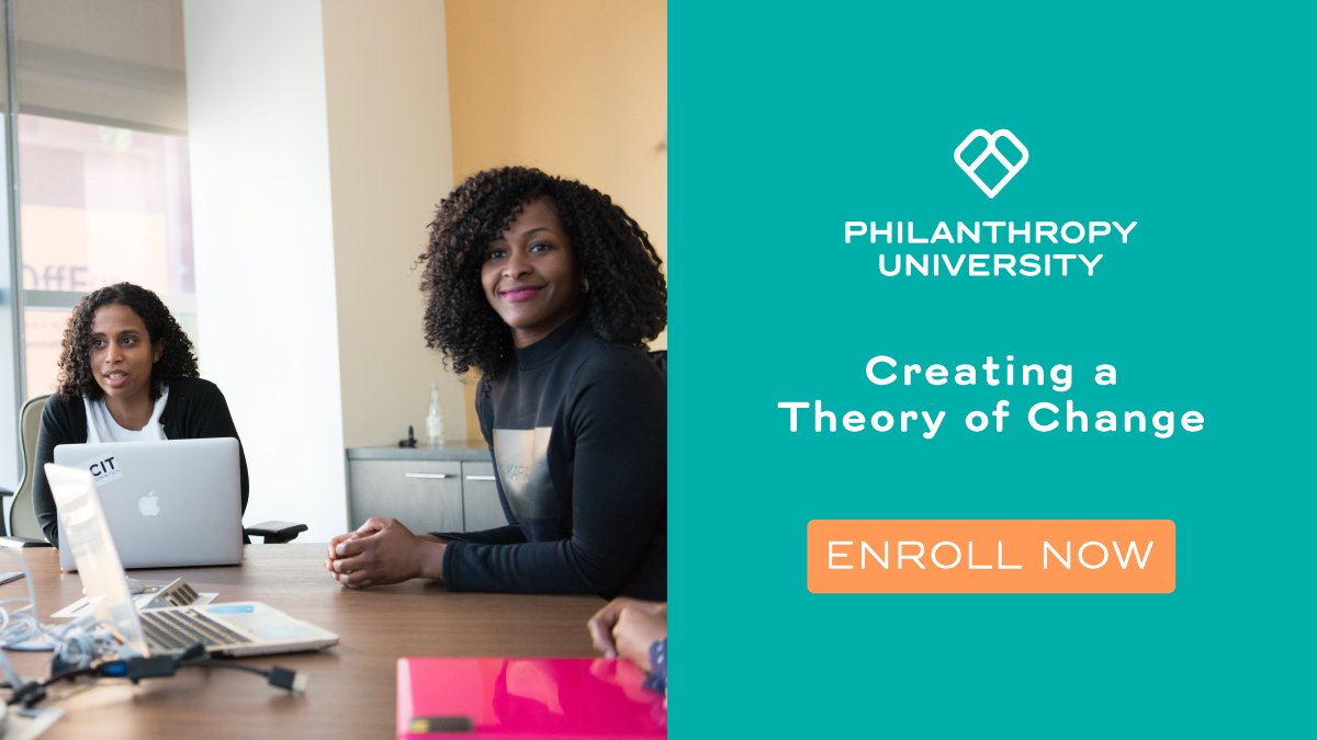Take your social impact to the next level. Register for Creating a Theory of Change to learn how to measure and create impact. Senior leaders and board members will gain key strategies and processes to keep your mission central. hubs.ly/Q02q9L8V0