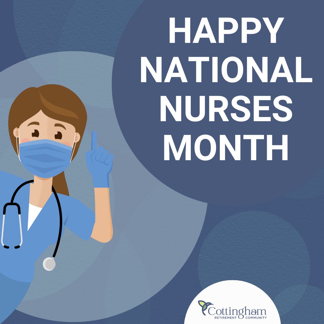 Happy National Nurses Month! Join us in recognizing the selfless heroes who go above and beyond to care for others.

#NationalNursesMonth #ThankYouNurses