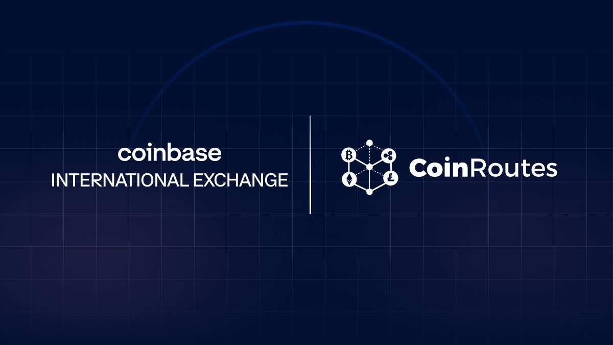 We are delighted to announce the integration of @CoinbaseIntExch into the @coinroutes network! By expanding our network of high-quality trading platforms with Coinbase International Exchange, we are providing institutions with access to even more liquidity options. Full…