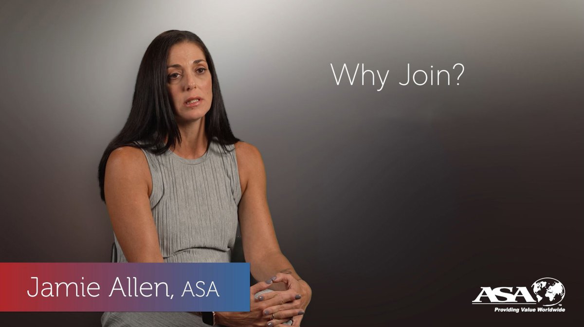 Jamie Allen, ASA, member, explains why she belongs. bit.ly/3Q7kfvJ. We’re waiving the $150 application fee when you join by June 30 plus, you'll receive up to 15 months of membership for the price of 12! Use code JOINTODAY. bit.ly/3SjTqol #ASAappraisers