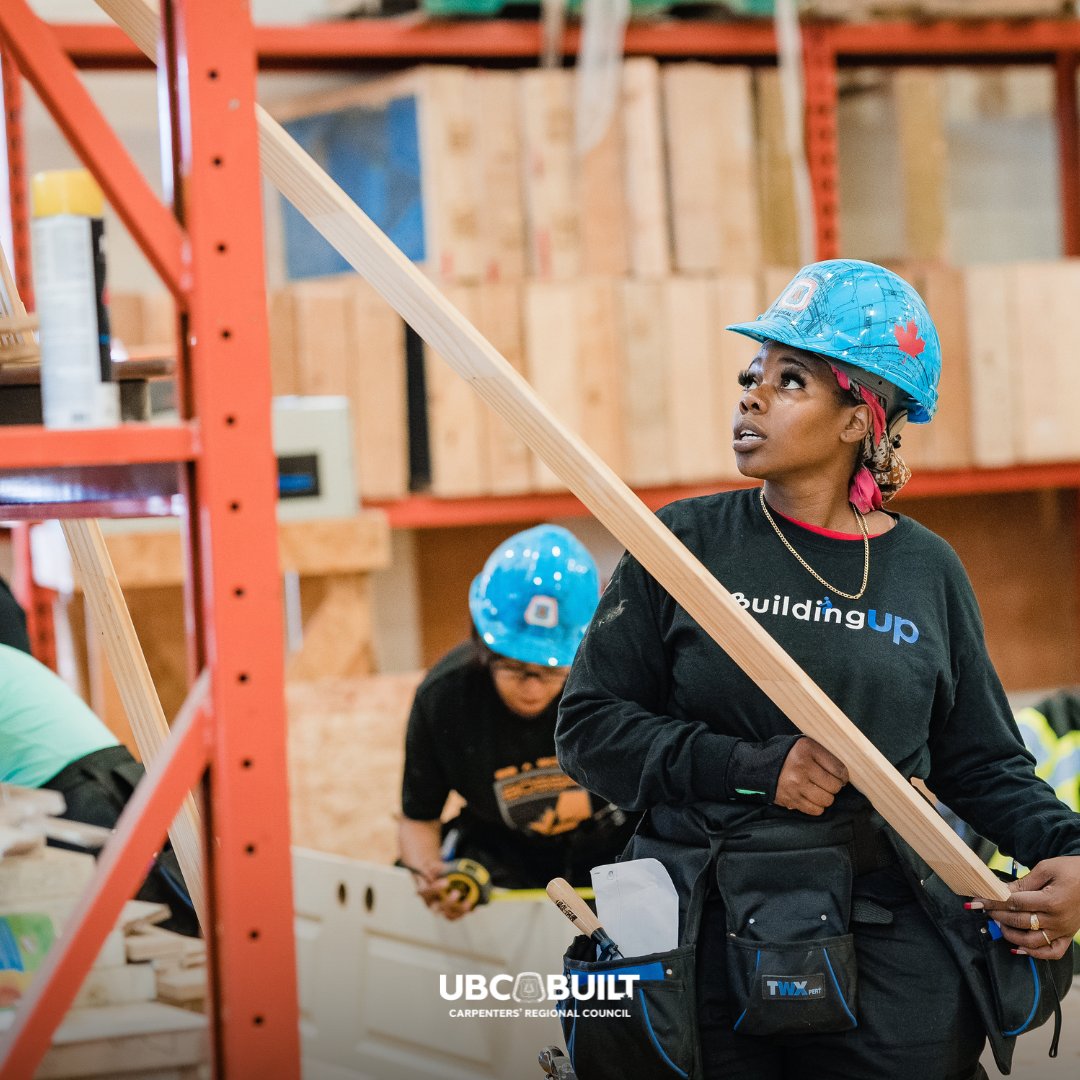 The UBC builds skilled members so they can build our communities. 👷‍♂️🛠️👷‍♀️ #CRC #UBCBuilt #Union #SkilledTrades #Construction #UBC #Members #UnionStrong
