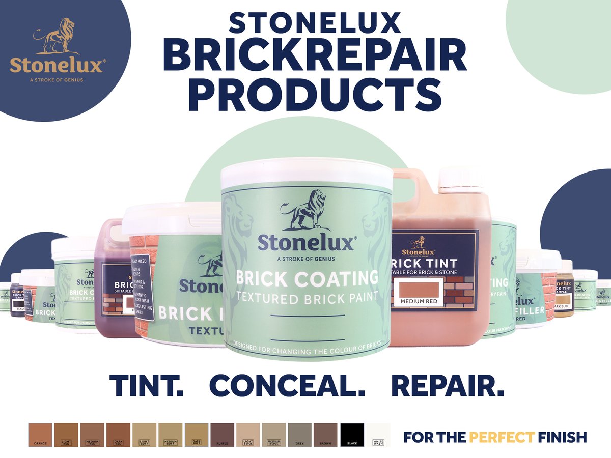 Transform your broken, ugly-looking brickwork with Stonelux Brick Repair Products - the UK's #1 choice for DIY rennovations! 🔧🧱🥇
#StoneluxDIY #brickrestoration #propertydevelopment
